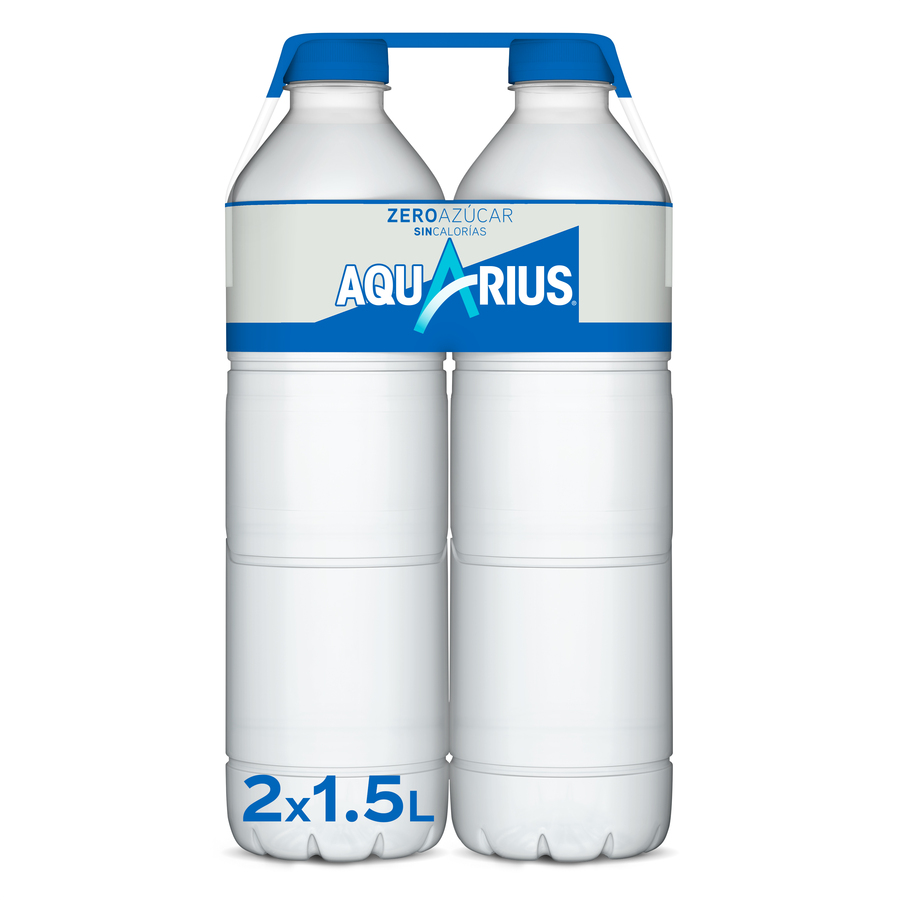 Bebida isotónica zero Aquarius botella 1,5l