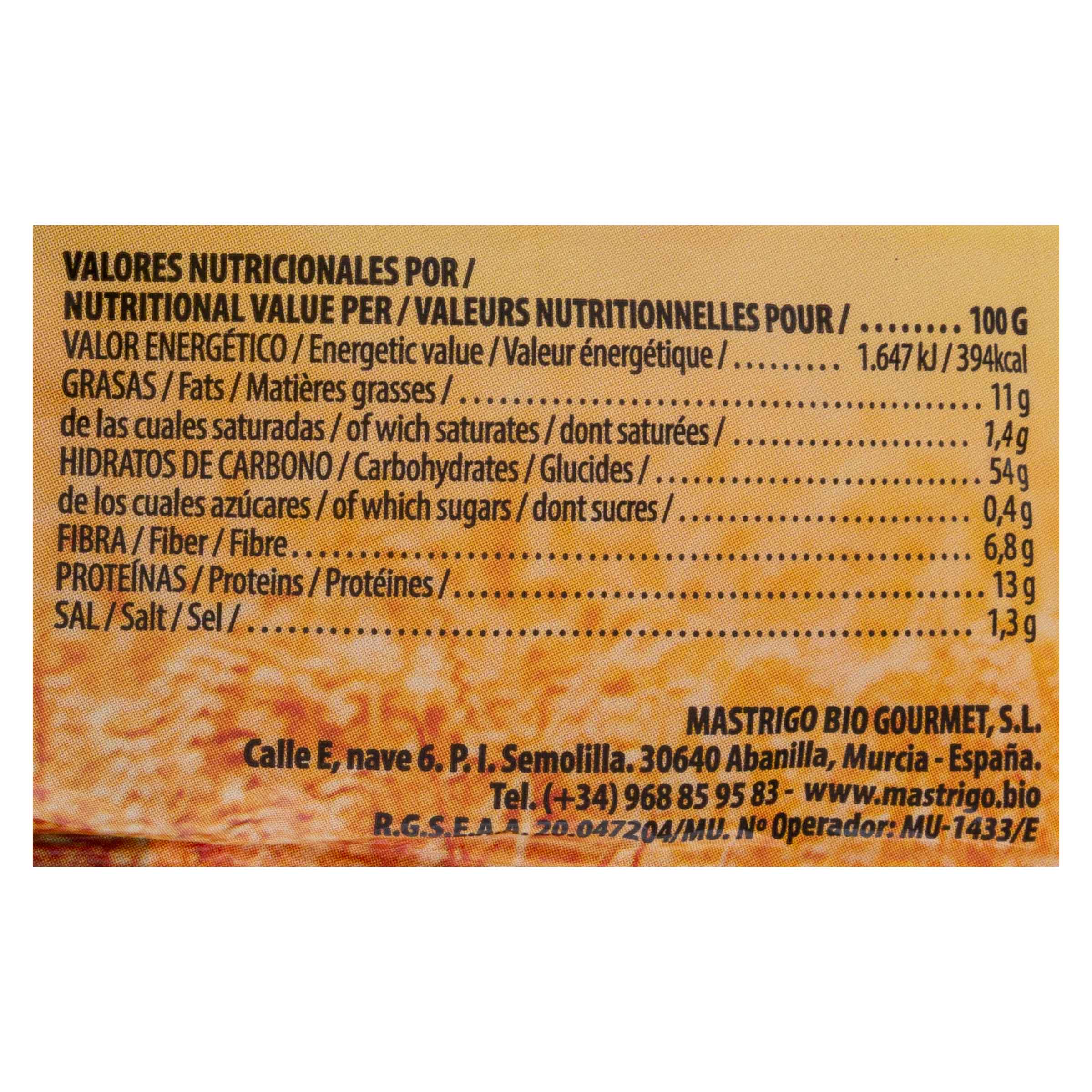 Regañas integrales bio Flor De Espelta 150g