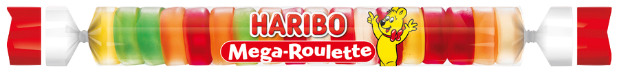 Caramelo goma sabor frutas Haribo Mega Roulette 40g