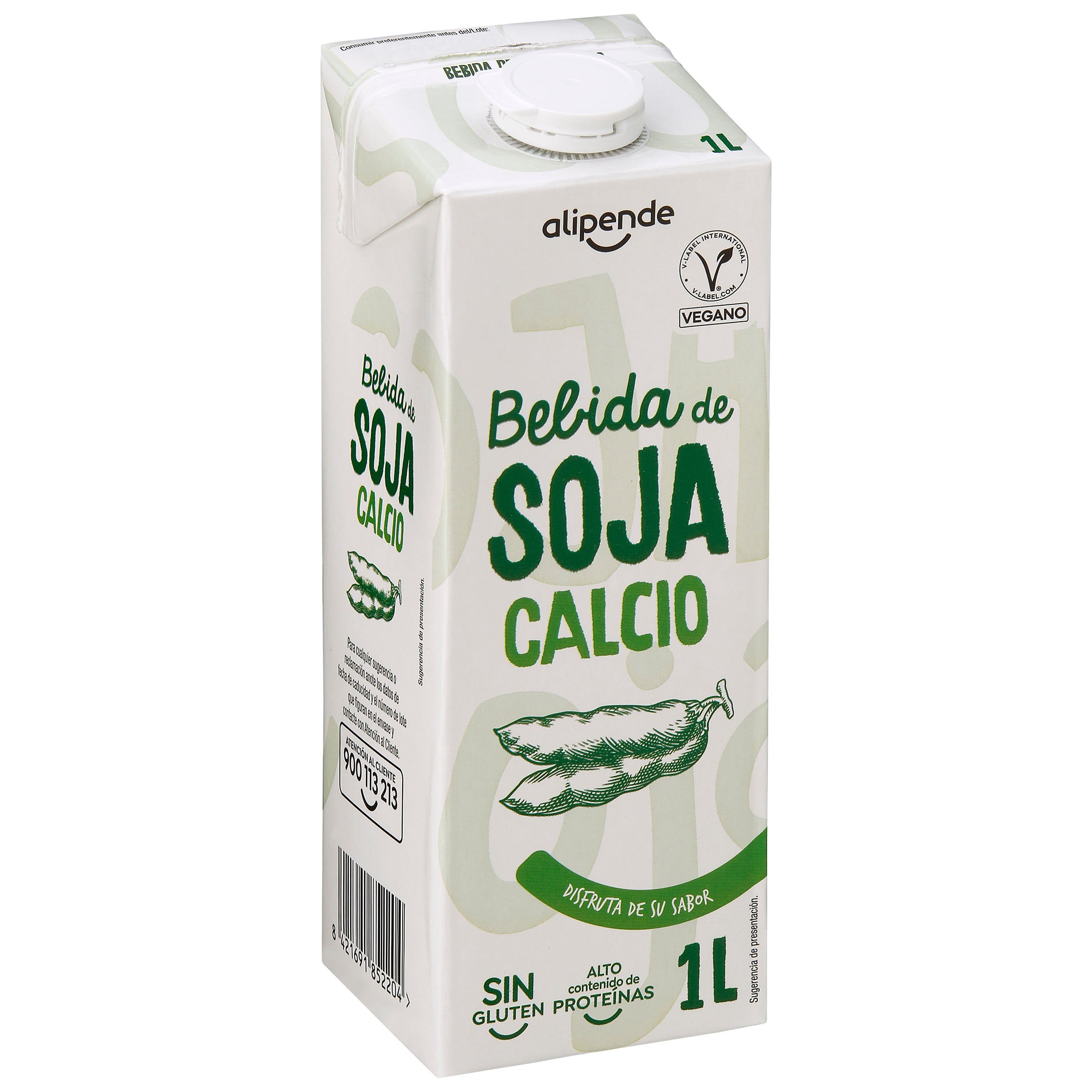 Bebida De Soja Calcio Alipende 1 litro