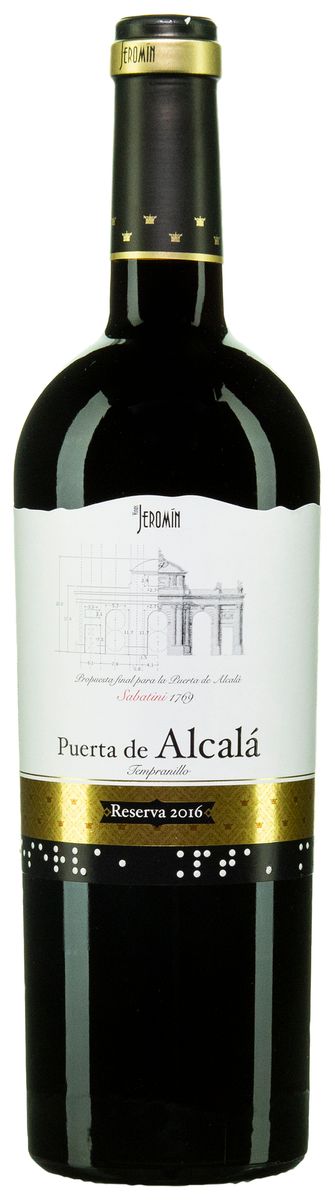 Vino tinto DO Puerta Alcalá reserva