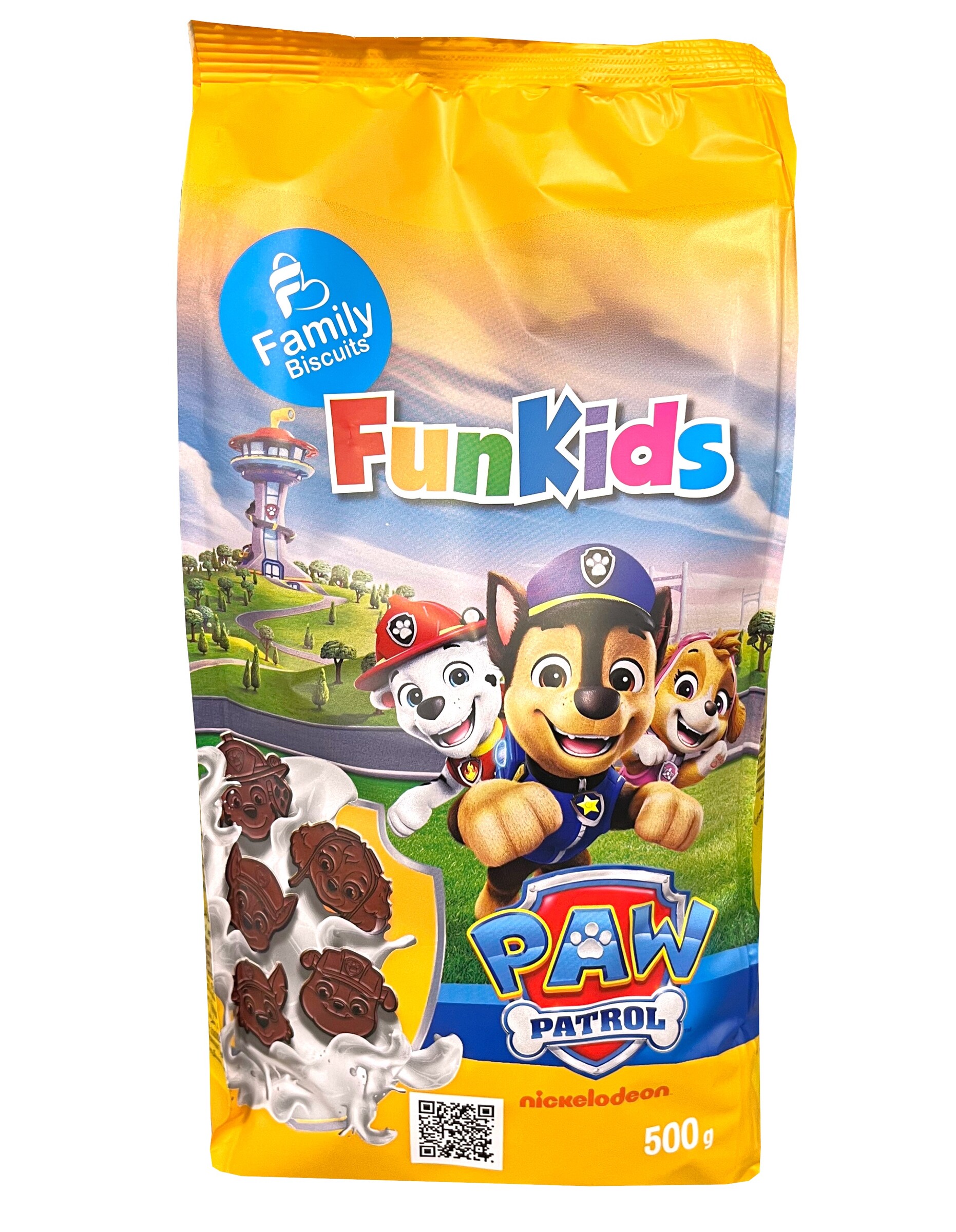 Galleta funkids family buscuits 500g paw patrol