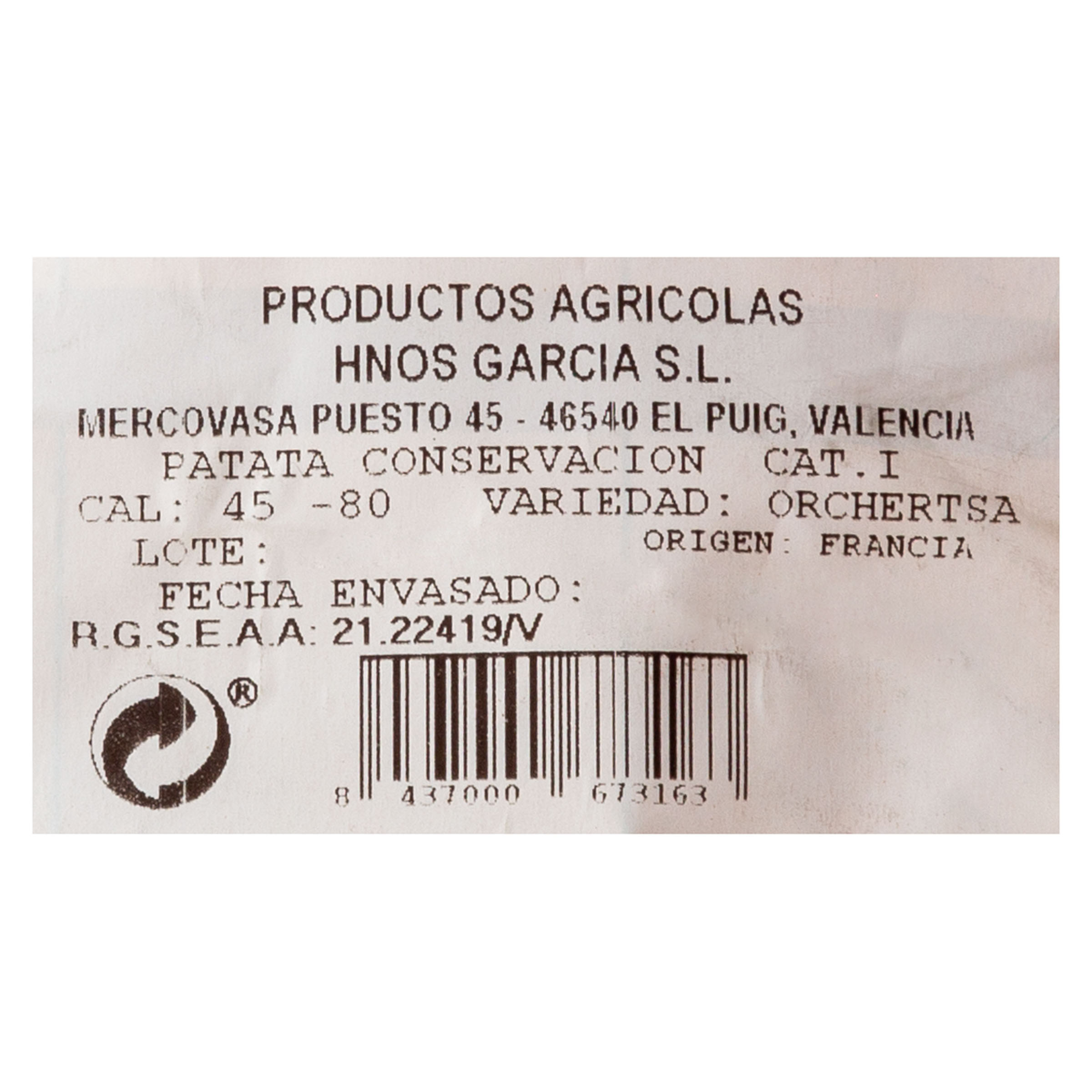 Patata malla 3kg