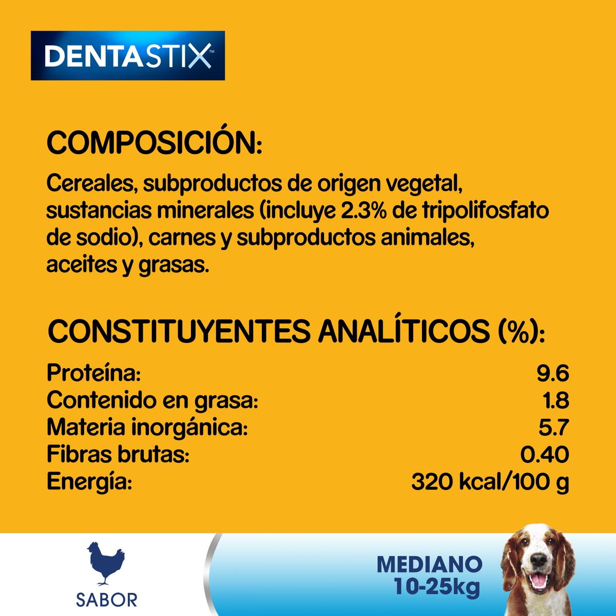 Snack higiene dental perro Dentastix 7 unidades
