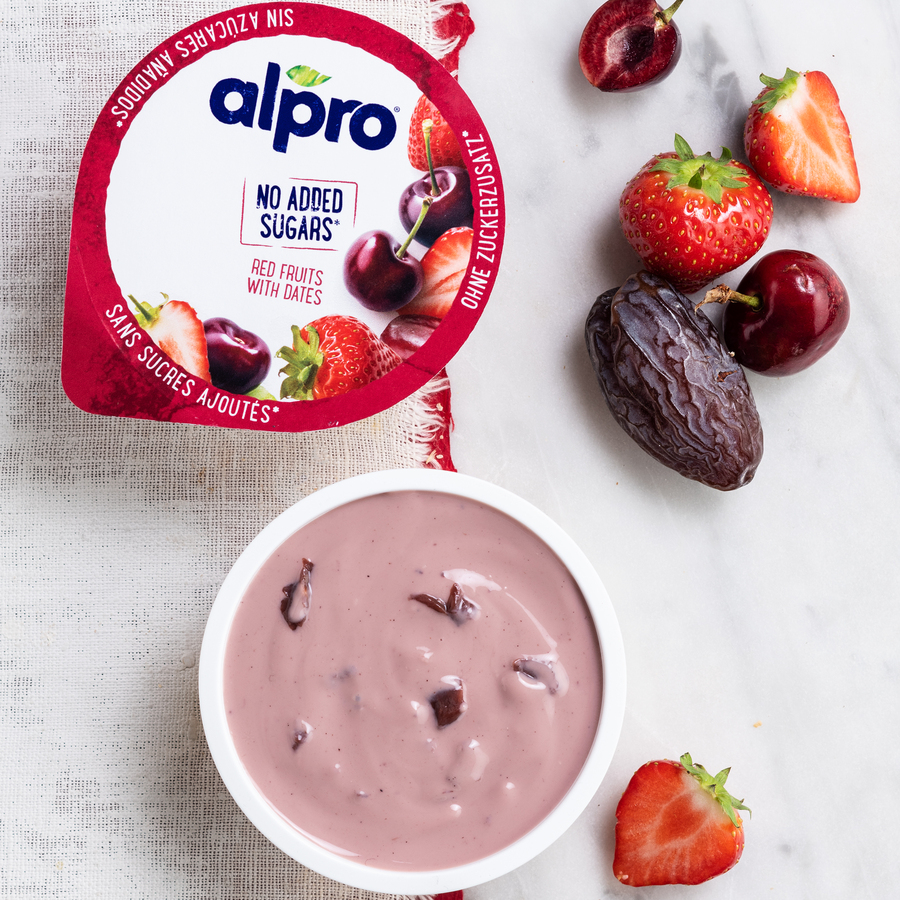 Postre Alpro 400g frutos rojos y dátiles