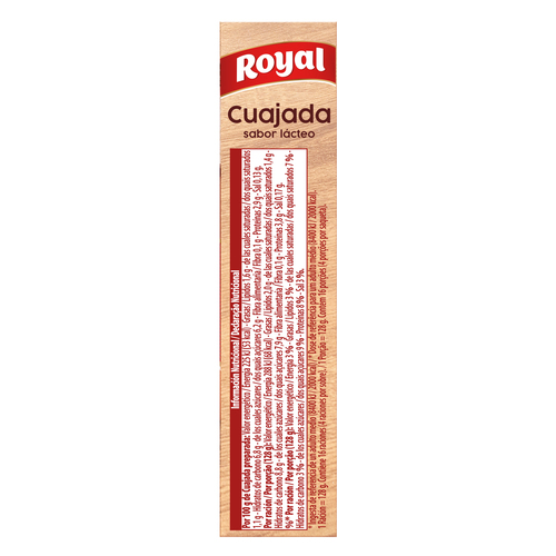 Cuajada royal 4 sobres