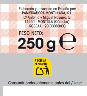 Rosquillas de pan Alipende 250g