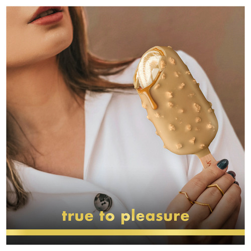 Helado Magnum 3 uds double gold caramel billionaire