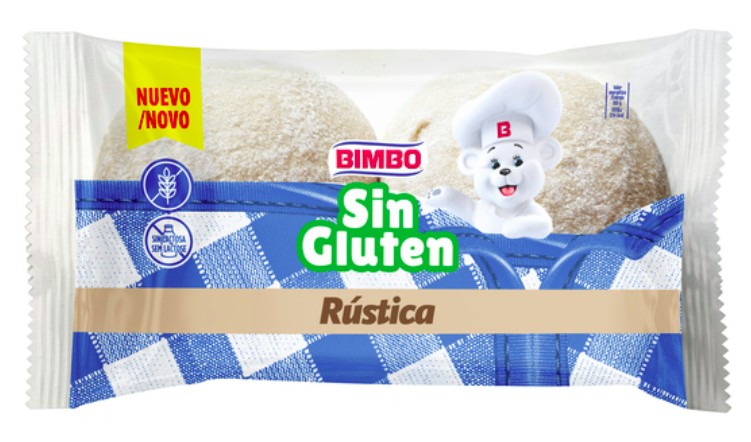 Pan hamburguesa sin gluten rústica Bimbo 160g