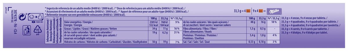Chocolate con Oreo mmmax Milka 300g
